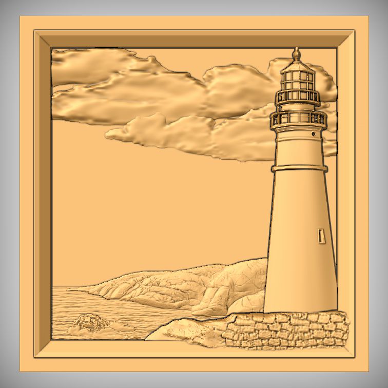 Lighthouse Scenes - AssembledLayout